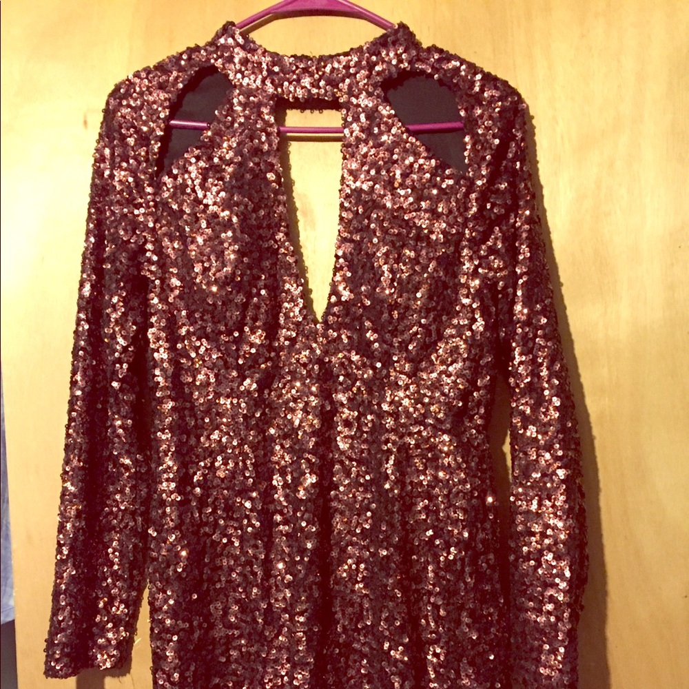 Sequin dress!